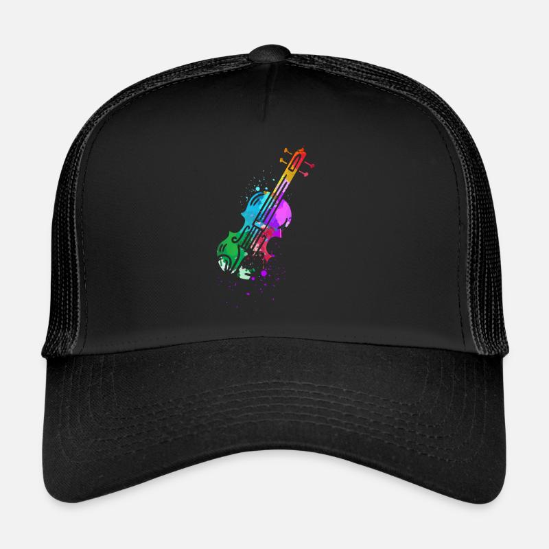 Violoniste, Violon, Jouer du violon Casquette trucker 