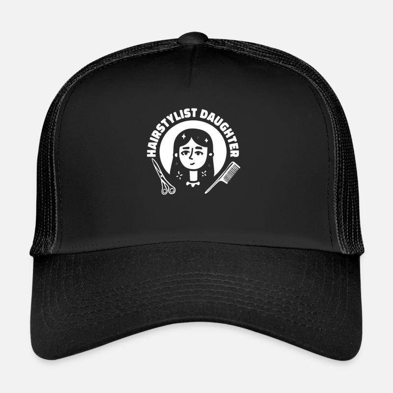 Coiffeuse Coiffeuse Fille Casquette trucker 