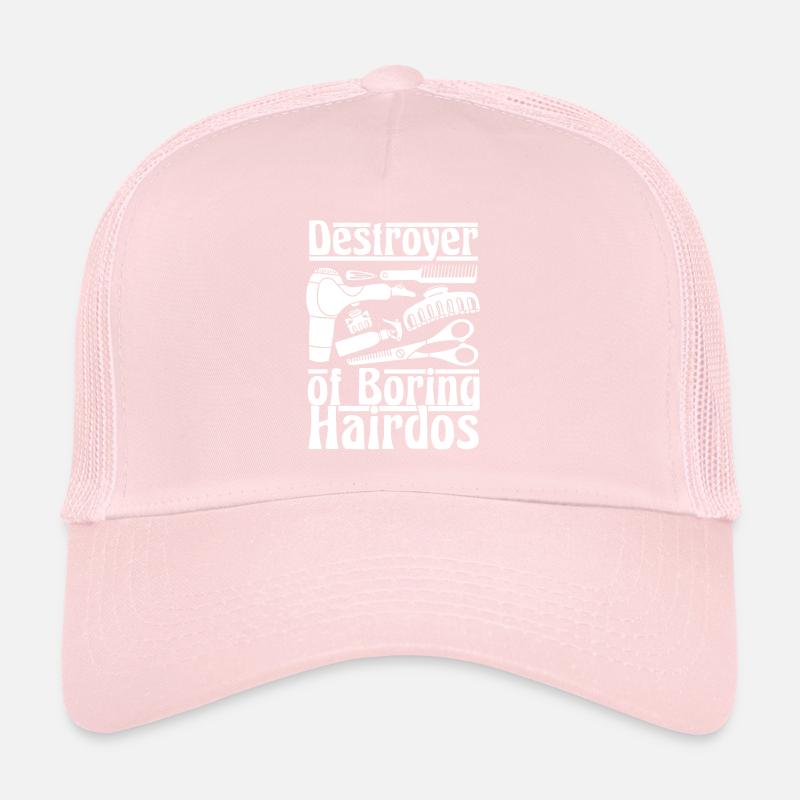 Coiffeur Coiffeur Drôle Casquette trucker 