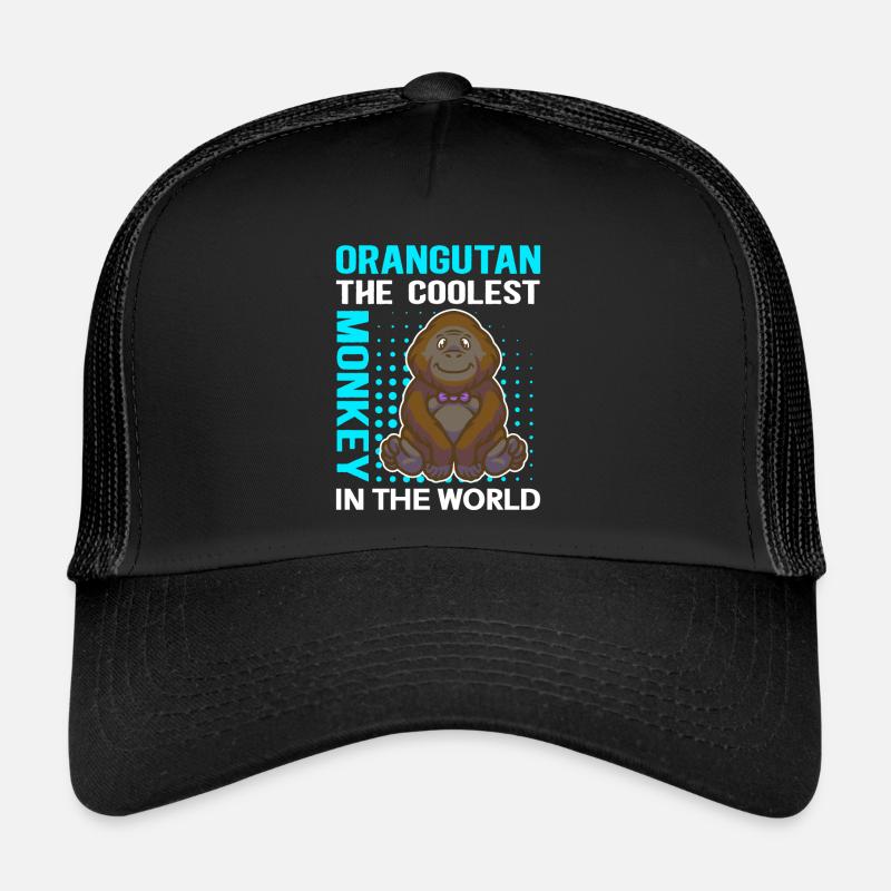 Orang-Utan | Affen Orangutan Geschenk Trucker Cap