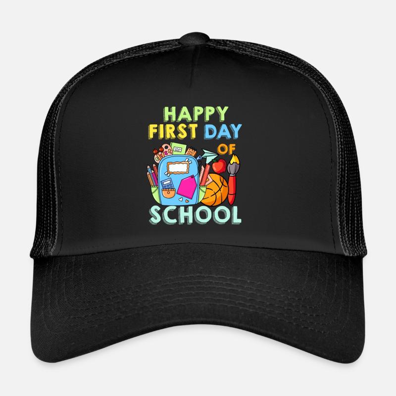 Frohen ersten Schultag Trucker Cap