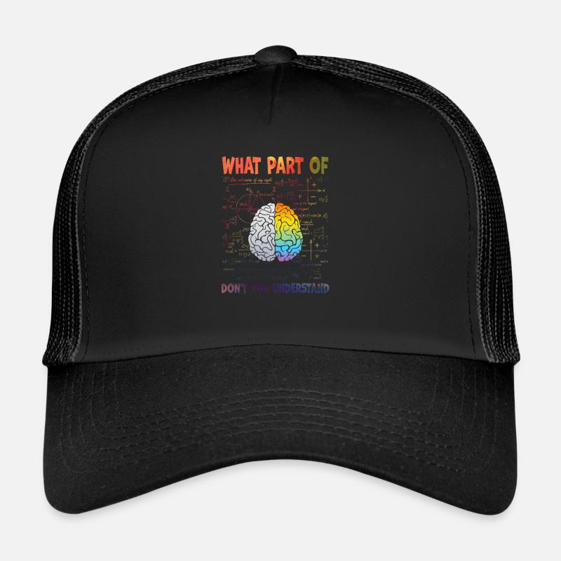 Quelle partie de Ne comprenez-vous pas Casquette trucker 