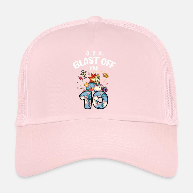 Blast Off J’ai 10 ans, 10e anniversaire Casquette trucker 