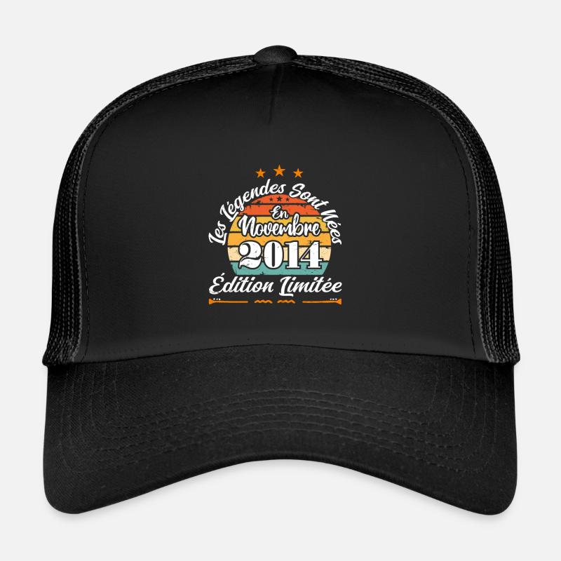 Les Légendes Sont Nées En Novembre 2014 Casquette trucker 