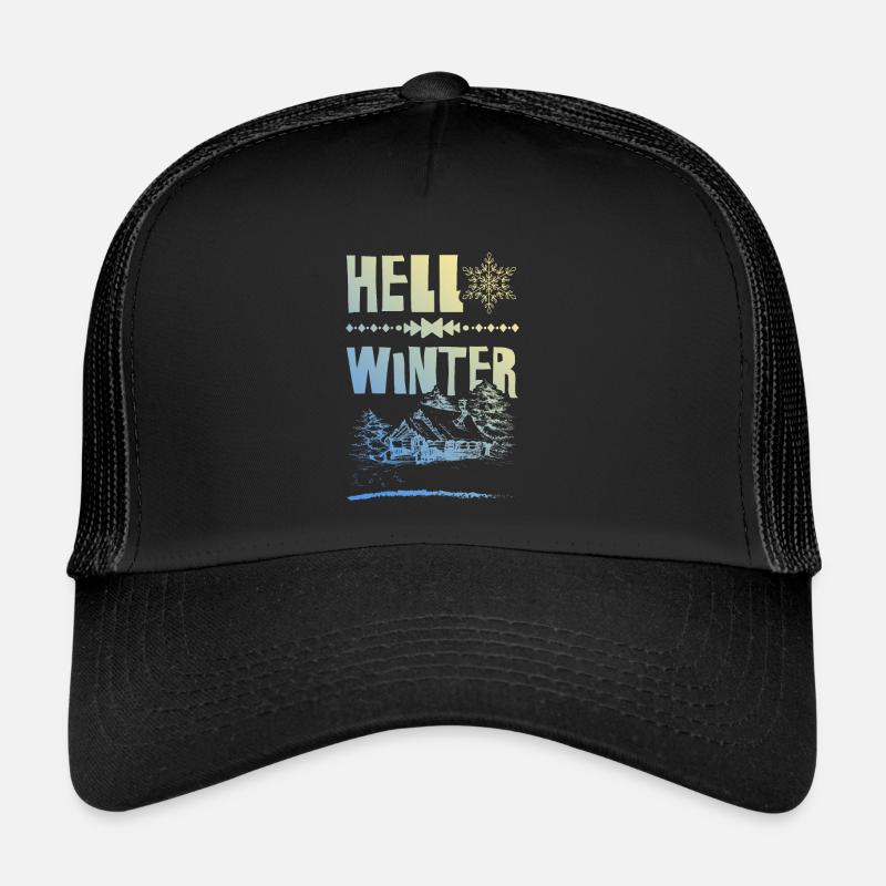 Hello Winter Trucker Cap