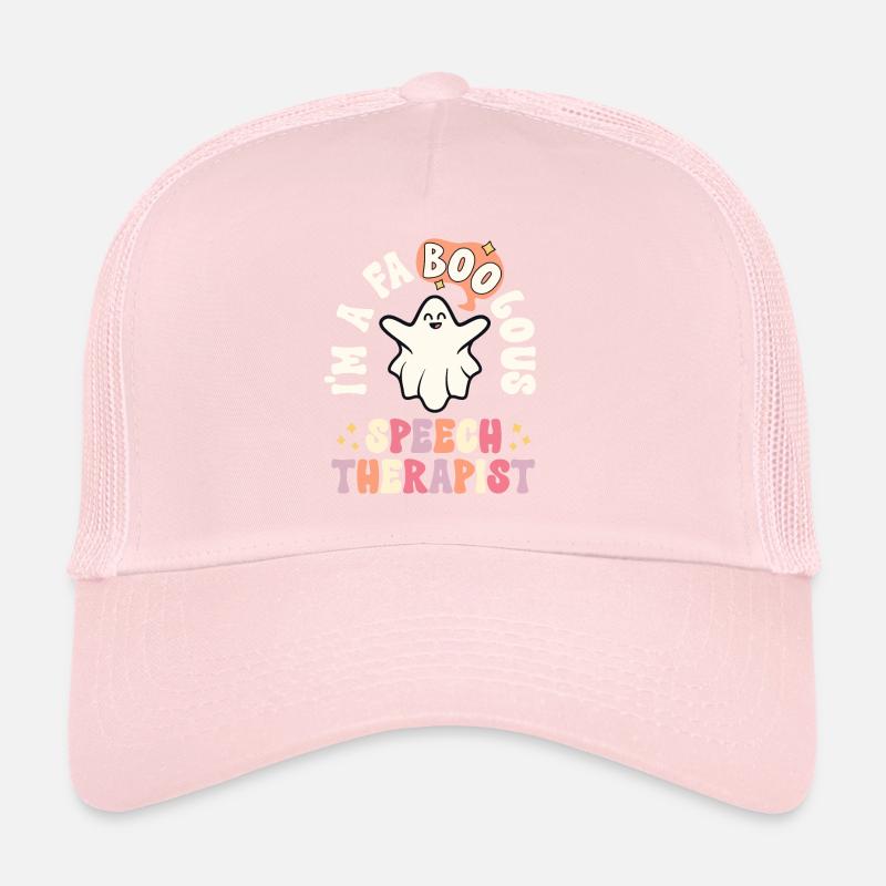 Faboolous Orthophoniste Halloween SLP Rétro Casquette trucker 