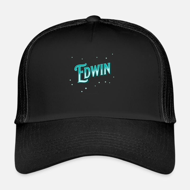 Edwin name personalized Trucker Cap