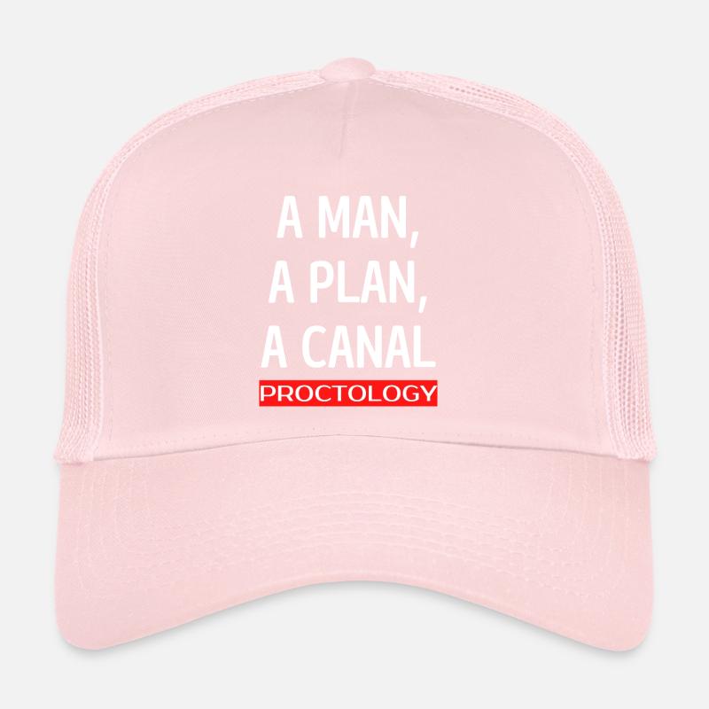 A MAN, A PLAN, A CANAL - PROCTOLOGY Trucker Cap
