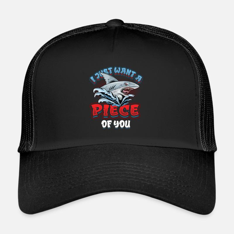 Je veux juste un morceau de toi, requin Casquette trucker 
