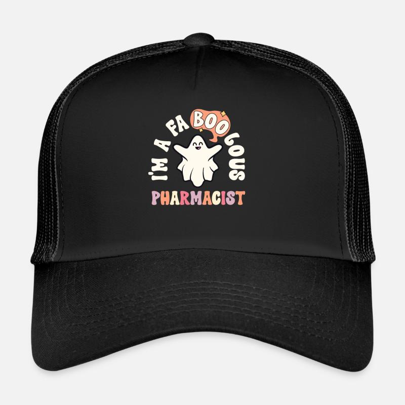 Faboolous Apotheker Halloween Retro Apotheke Trucker Cap