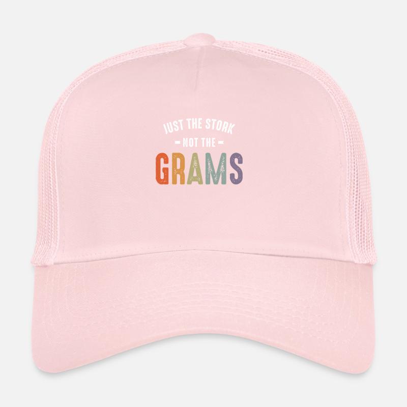 Juste la cigogne, pas les grammes - Grand-mère maman Casquette trucker 