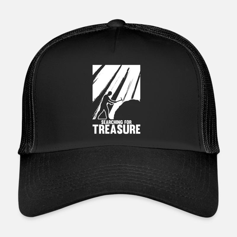Prospectors Digging Treasure Trucker Cap