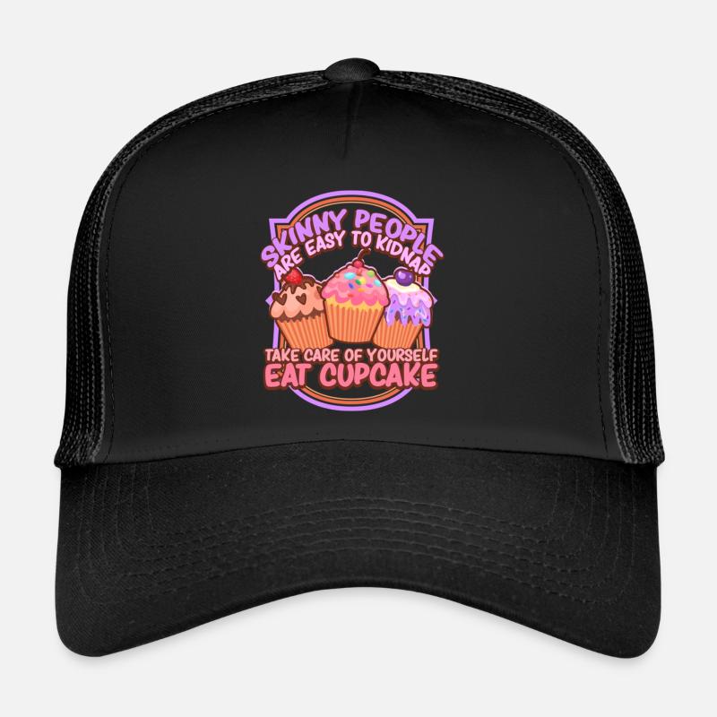 Cupcakes Baking Cupcake Bakery Owner Trucker Cap