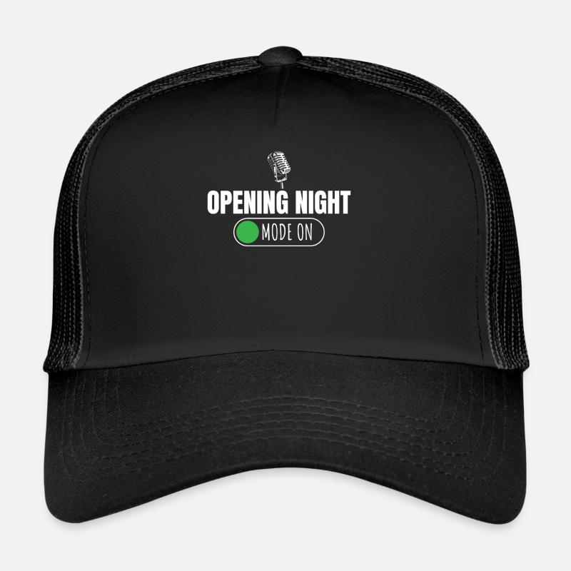 Chanteur d’opéra, voix, opéra Casquette trucker 