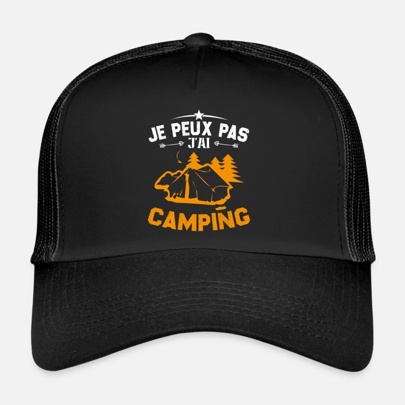 Je Peux Pas J'ai Camping Casquette trucker 