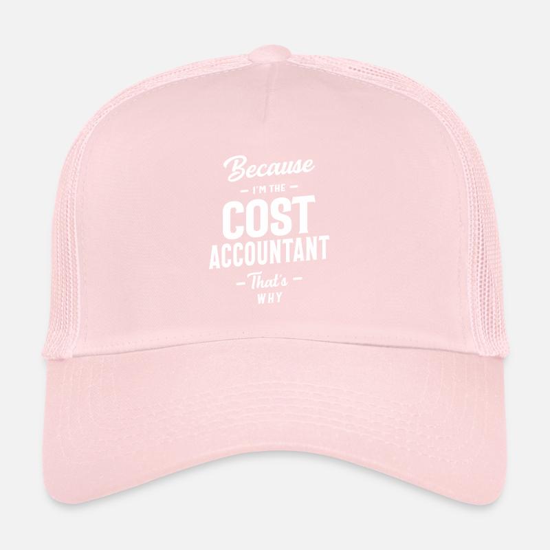 Coût Comptable Profession Emploi Travailleur d’anniversaire Casquette trucker 