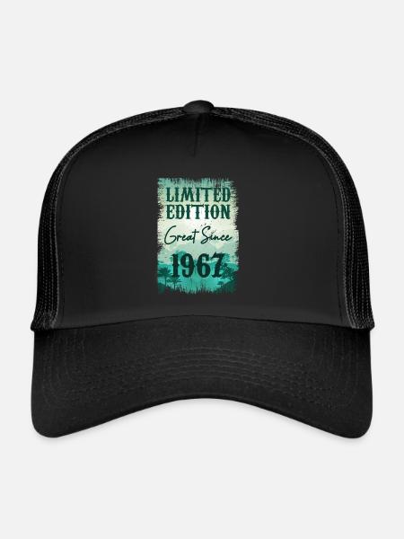 Unique En Son Genre Depuis 1967 - Casquette trucker  - noir/noir - Devant