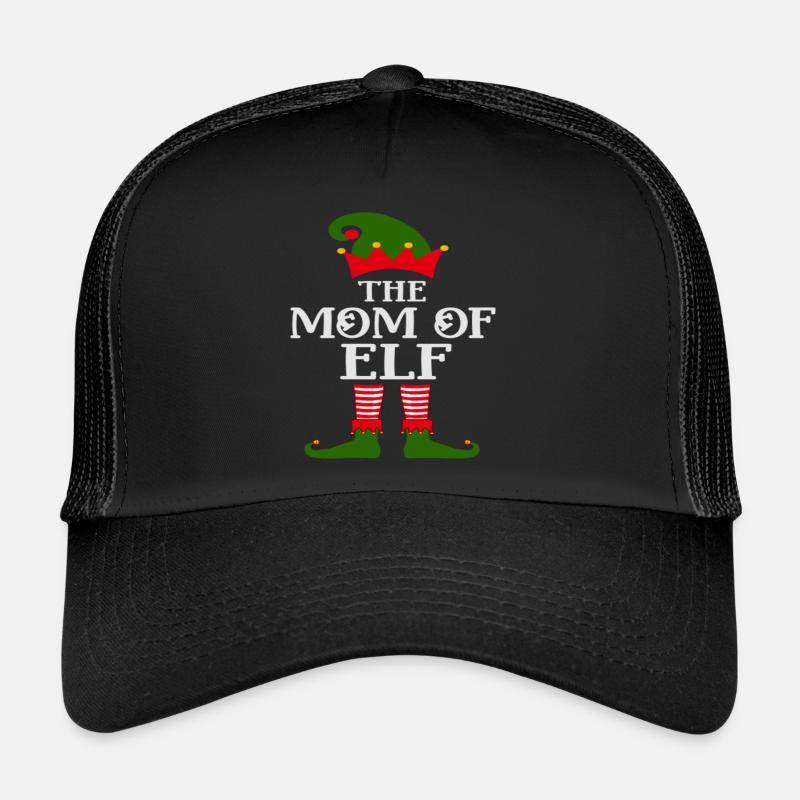 La maman d’Elfe Noël moche Casquette trucker 