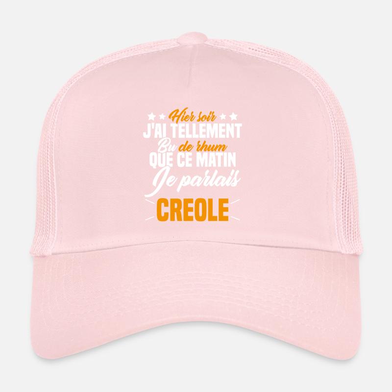Hier soir j ai tellement bu de rhum Casquette trucker 