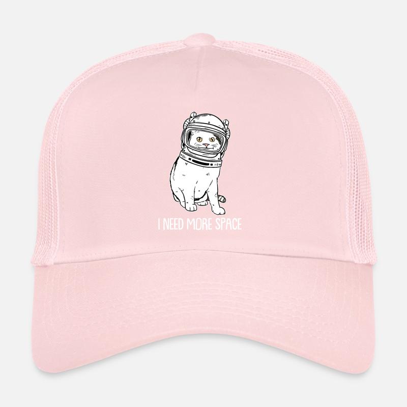 Katze Astronaut I Need More Space Trucker Cap