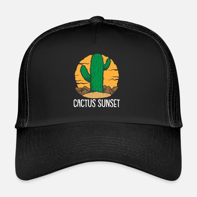 Cactus Garden Cactus Trucker Cap