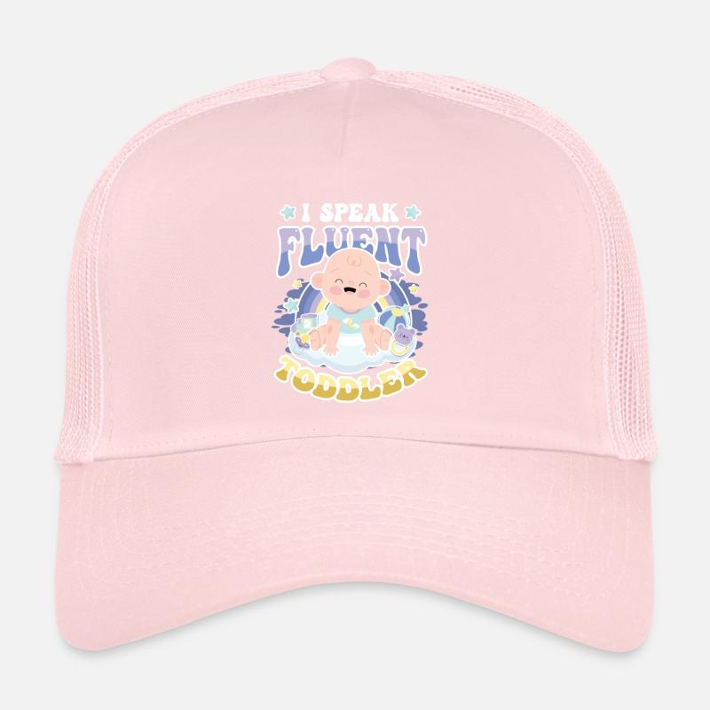 Je parle couramment Toddler Casquette trucker 