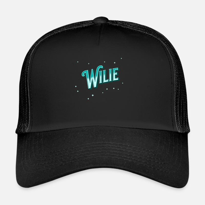 Wilie name personalized Trucker Cap
