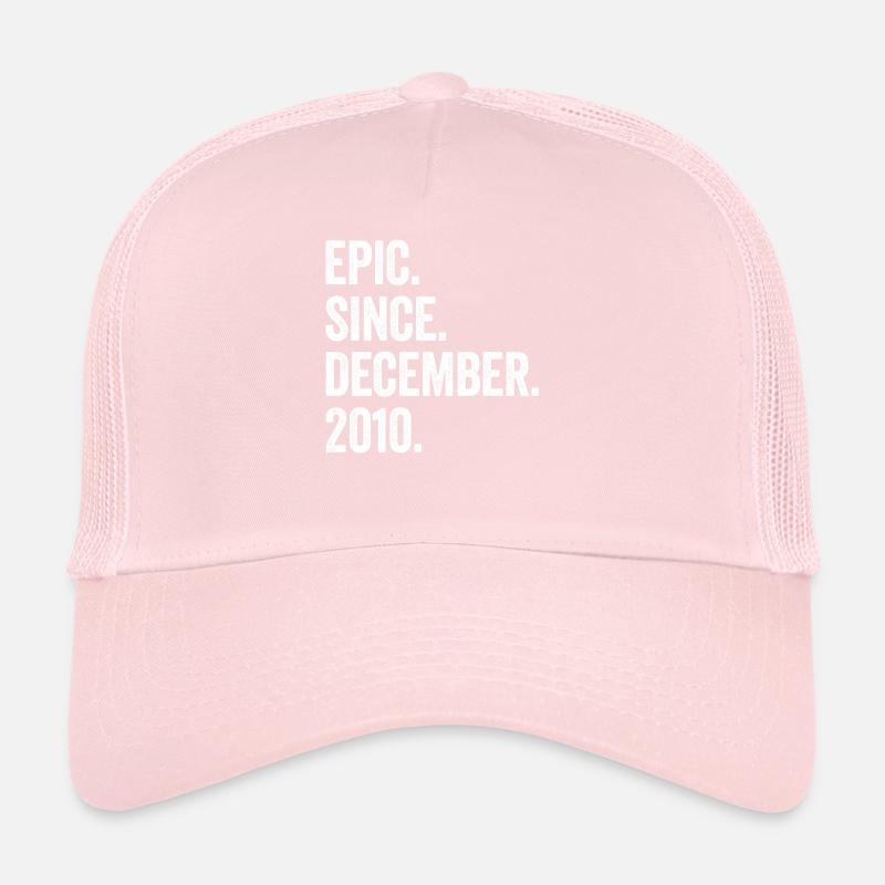 Epic Since December 2010 12. Geburtstag Trucker Cap