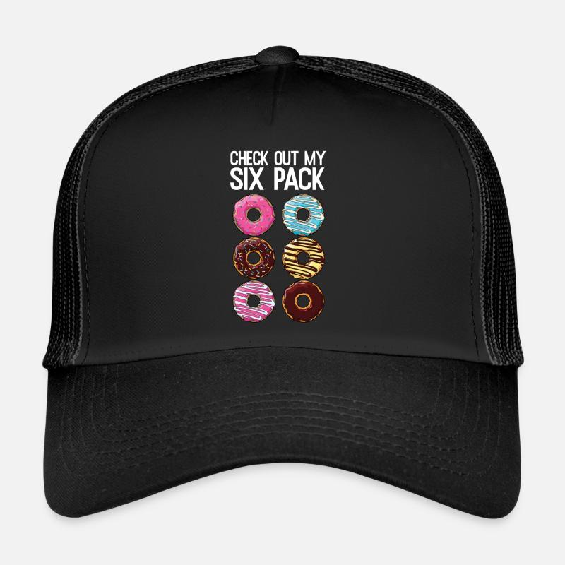 Découvrez mon pack de six drôles Donut Lover Dad BOD Casquette trucker 