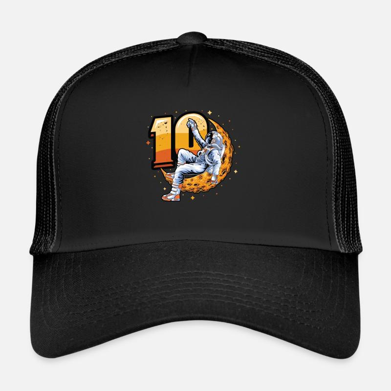 10e anniversaire, astronaute, décorations Casquette trucker 