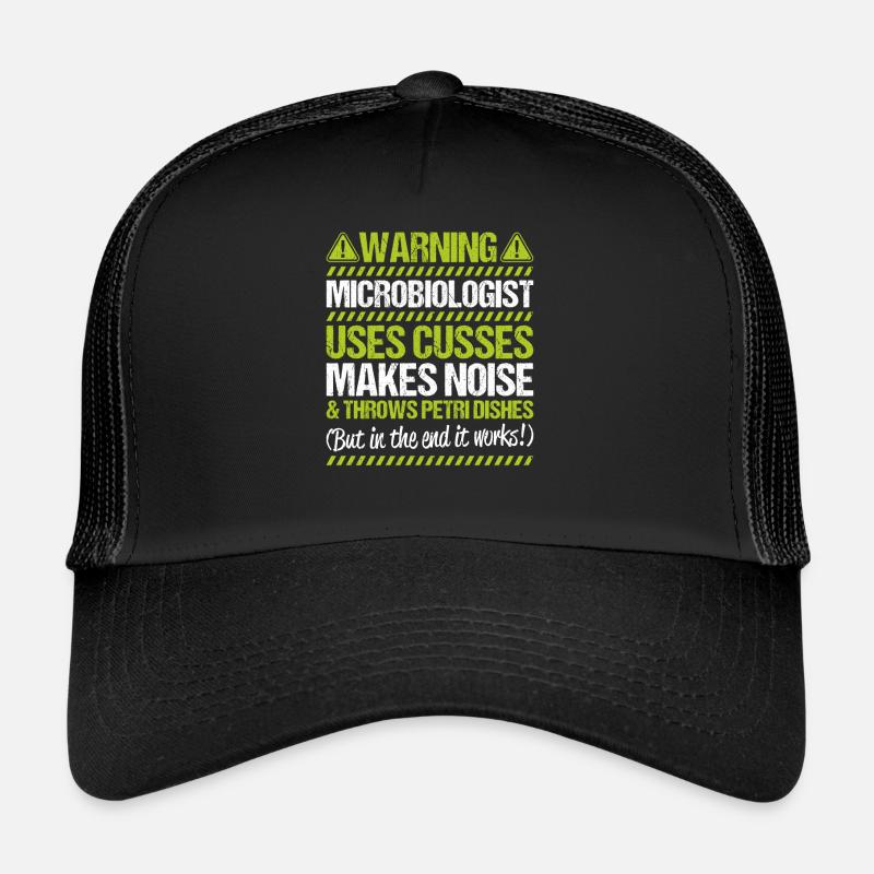 Microbiologie Microbiologiste Biologiste Biologiste Casquette trucker 