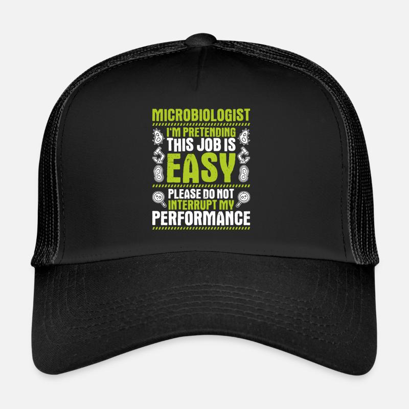 Microbiology Microbiologist Biology Biologist Trucker Cap