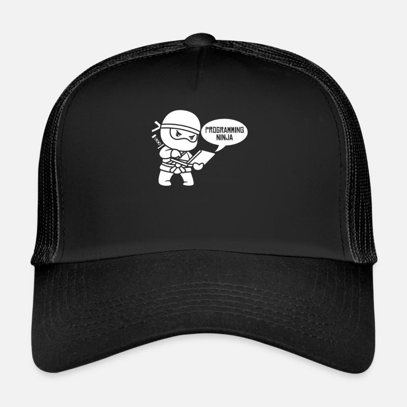 Entwickler Coder Programmierer Ninja Trucker Cap