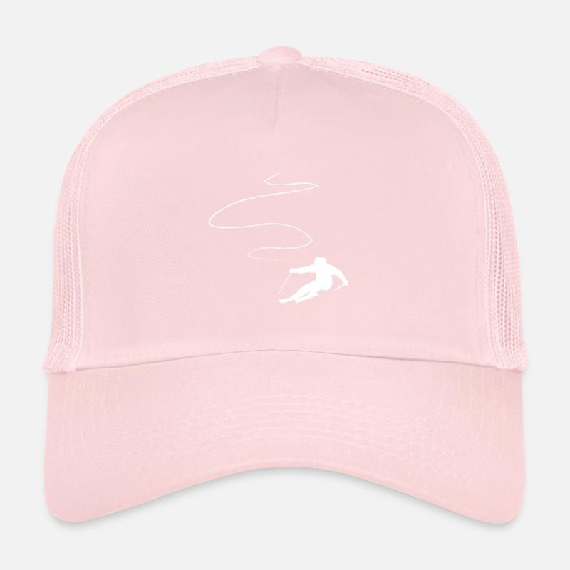Ligne courbe - Ski - (5) Casquette trucker 