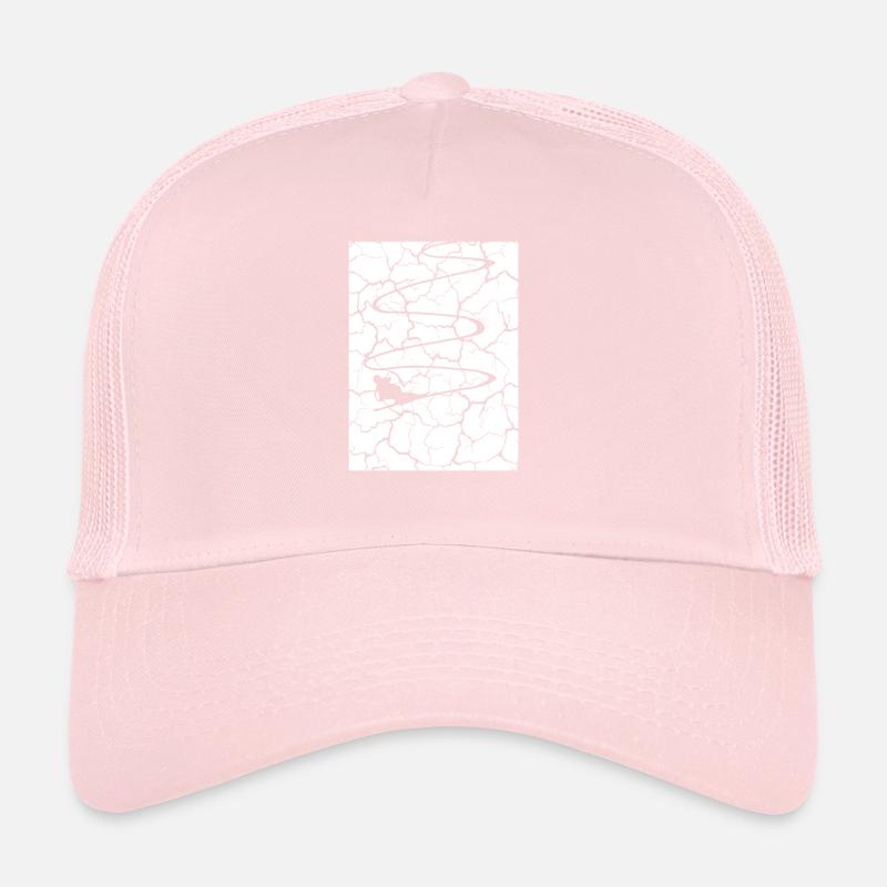 Ligne courbe - Ski - (12) Casquette trucker 