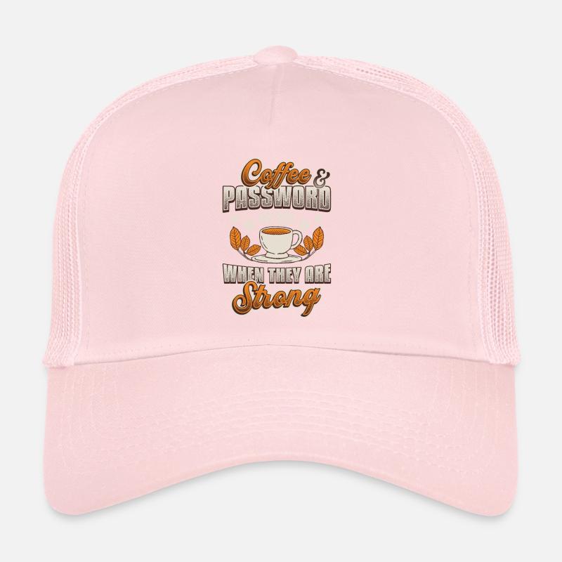 Tech Expert coffeecoffeecoffee, Mot de passe Casquette trucker 