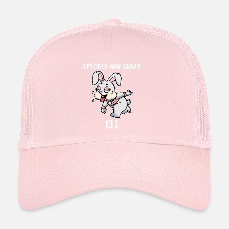 Im Only Half Crazy 13.1 Marathon Gift Trucker Cap