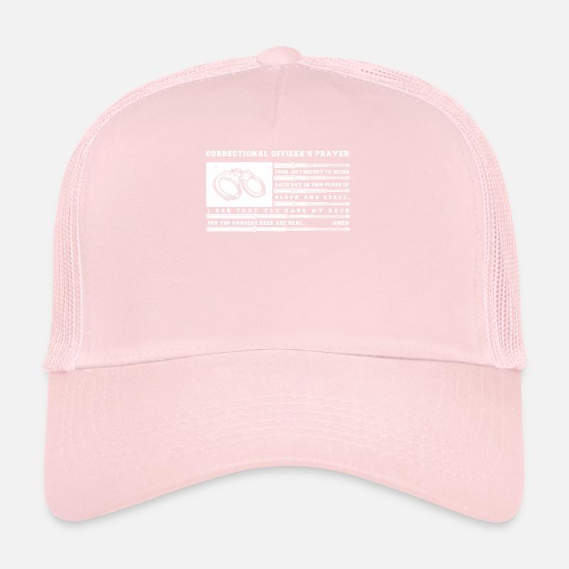 Prière des agents correctionnels Cadeau de prison Casquette trucker 