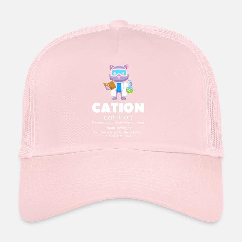 cation, cation, chemistry, chemist, laboratory Trucker Cap