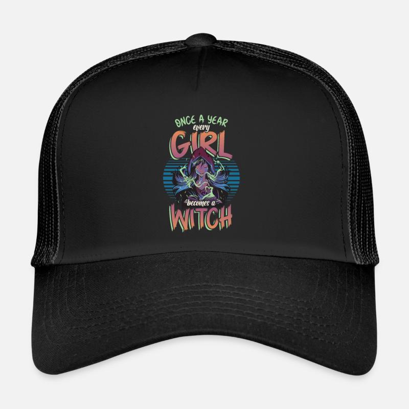 Une fois par an, chaque fille devient Halloween Casquette trucker 