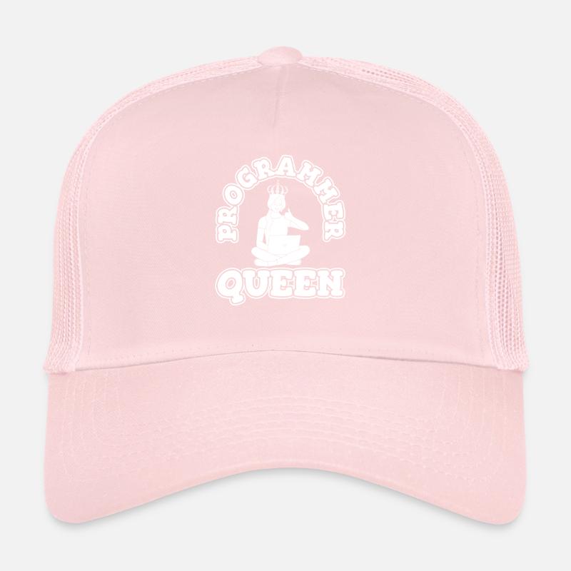 Developer Coder Programmer Queen Trucker Cap