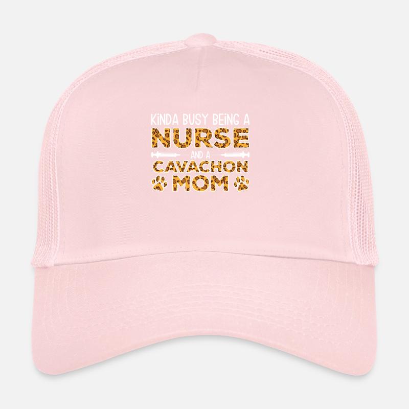 Sœur chienne mère - Cavachon Casquette trucker 