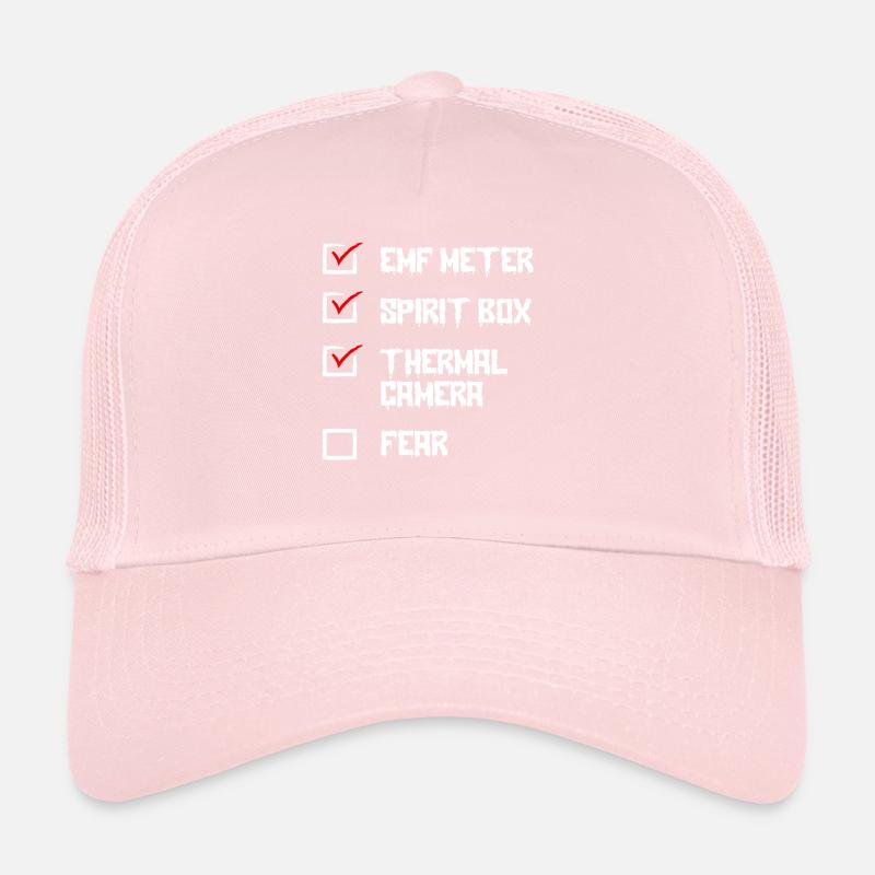 Ghost Hunter, compteur EMF, caméra thermique Casquette trucker 