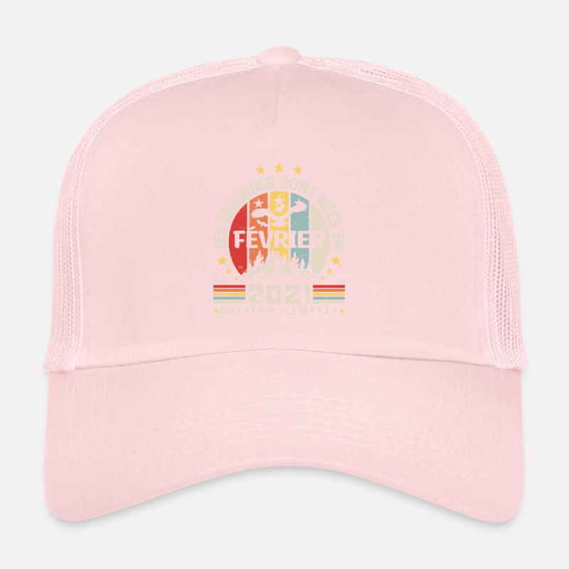 les légendes sont née en Février 2021 Casquette trucker 