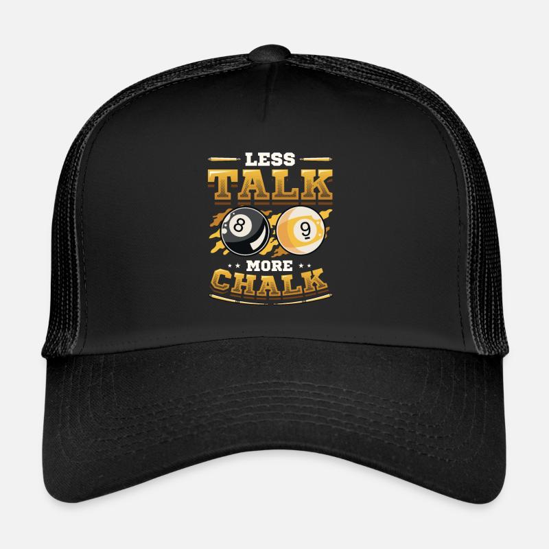 Less talking, more chalk Trucker Cap