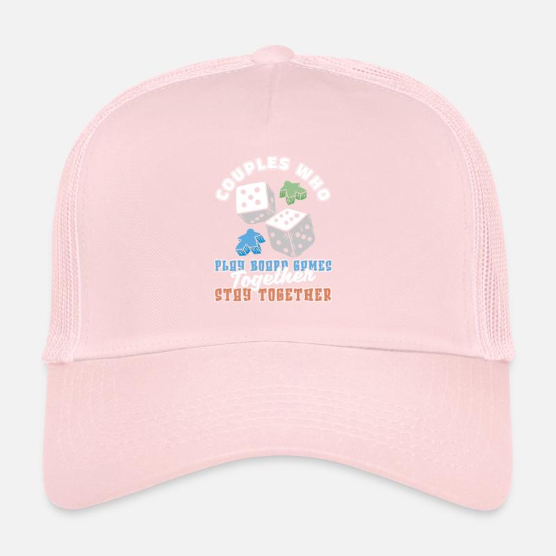 Board Game Board Game Couple Trucker Cap