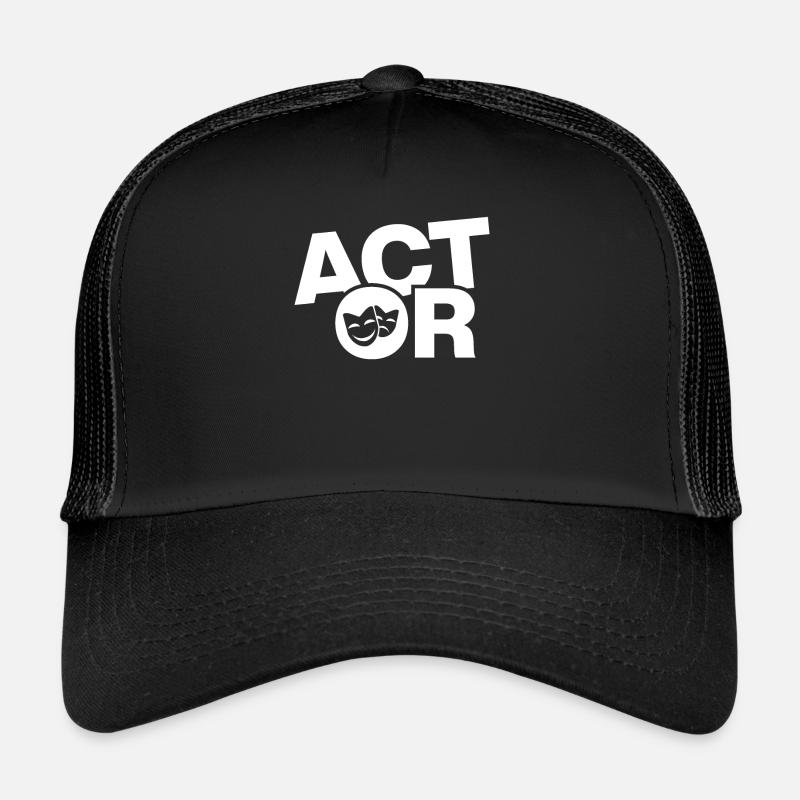 Schauspielberuf Job Arbeit - Schauspieler Trucker Cap