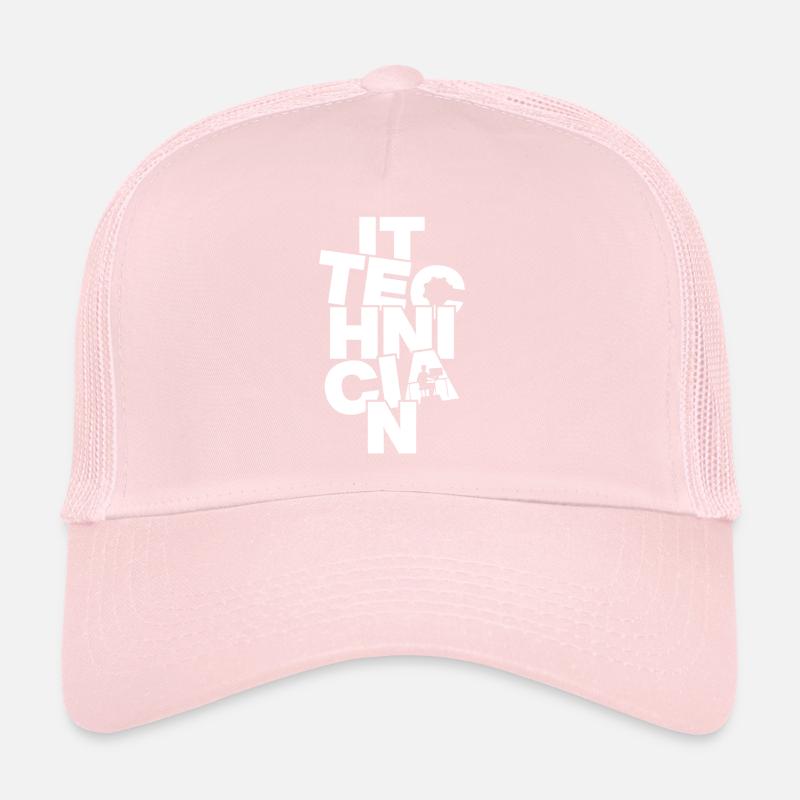 Profession Job Work - IT Technician Trucker Cap