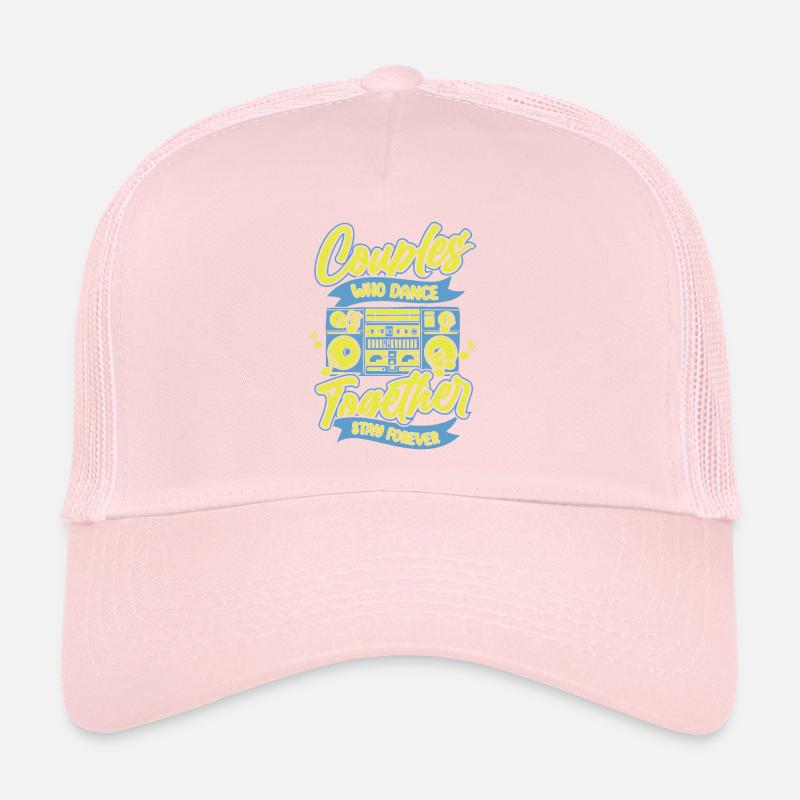 Dancing Dancer Couple Trucker Cap