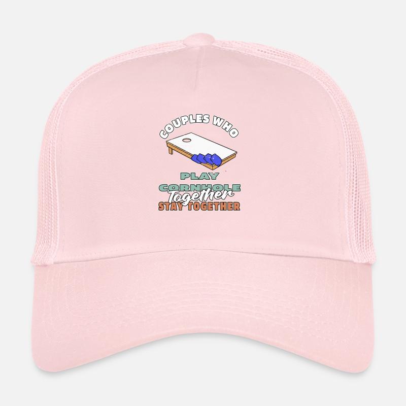 Cornhole Blind Hole Game Pair Casquette trucker 